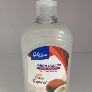 Jabón líquido para manos con atomizador presentación 520 ml.