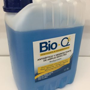 Bio Q6 desinfectante para manos telas superfiies no contiene cloro